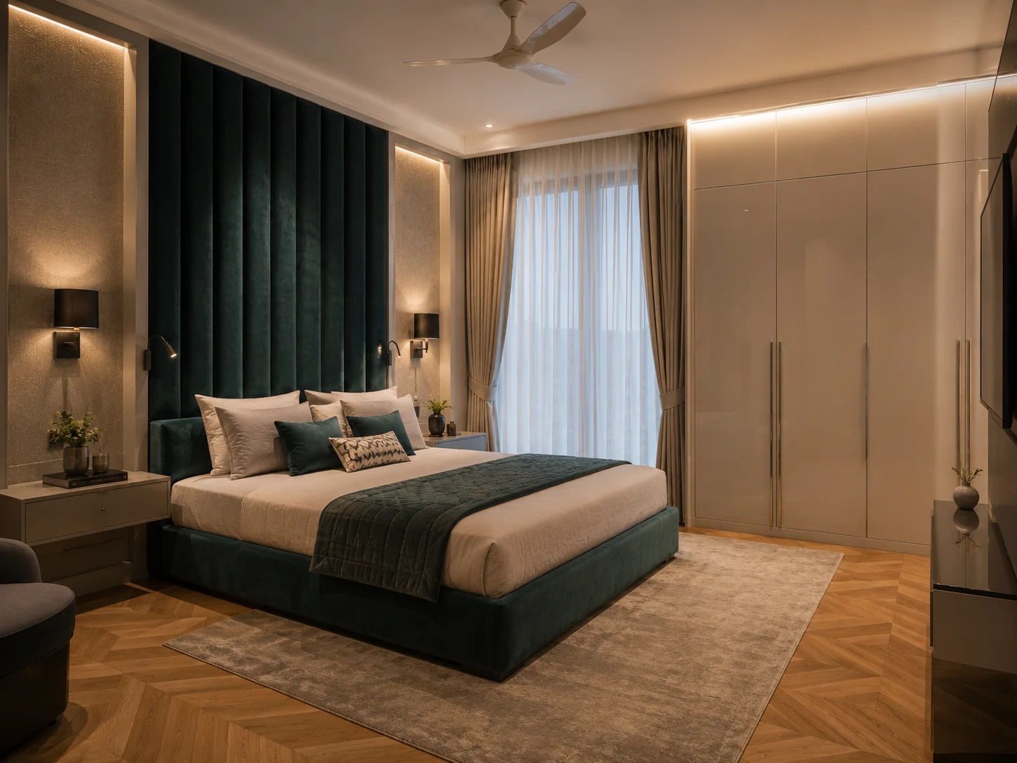 Bedroom wardrobe interior design Chennai