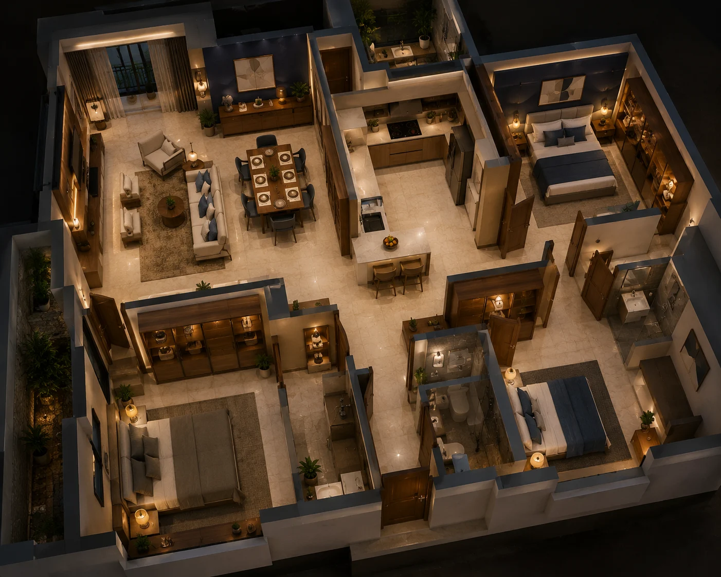 How Much Does a 3BHK Interior Cost in Chennai? (2025)