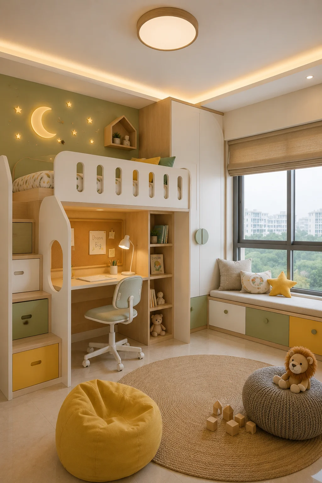 Interior design in Medavakkam by HomeOne