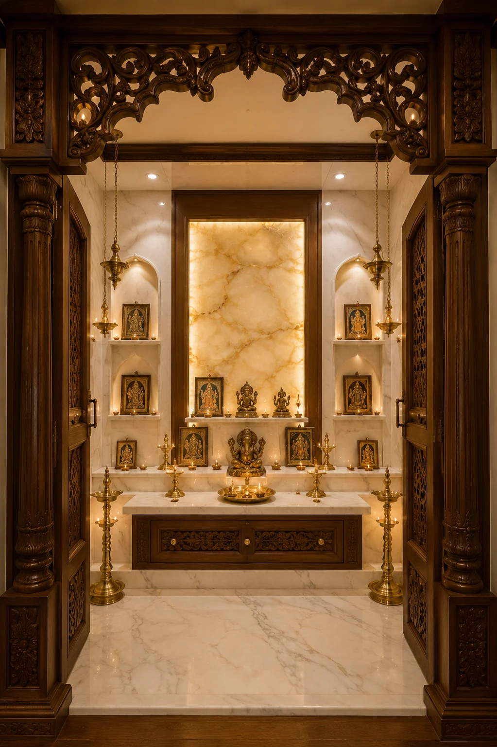 Heritage-contemporary interior design in Mylapore, Chennai by HomeOne Interiors