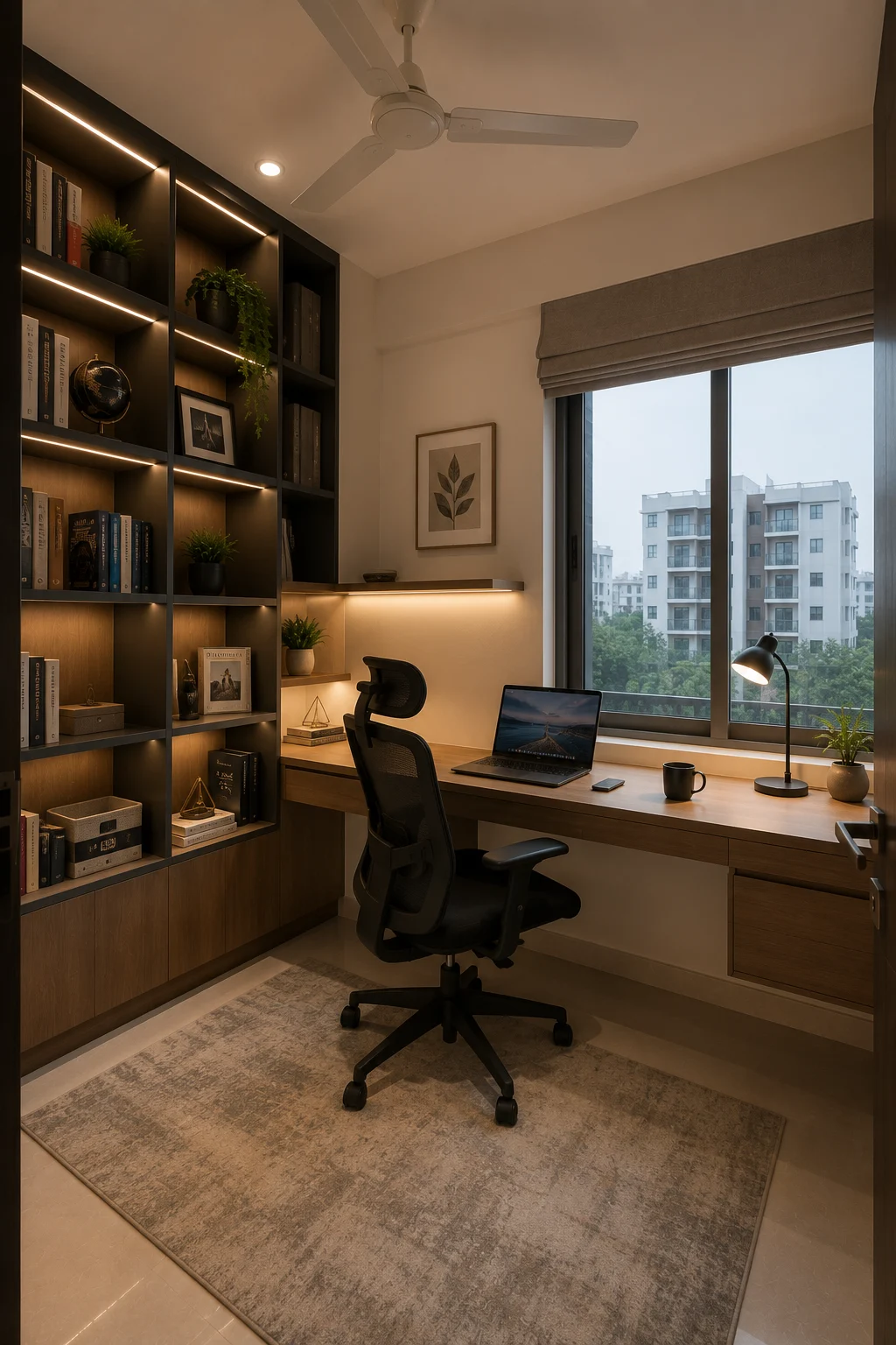 Interior design in Sholinganallur by HomeOne Interiors