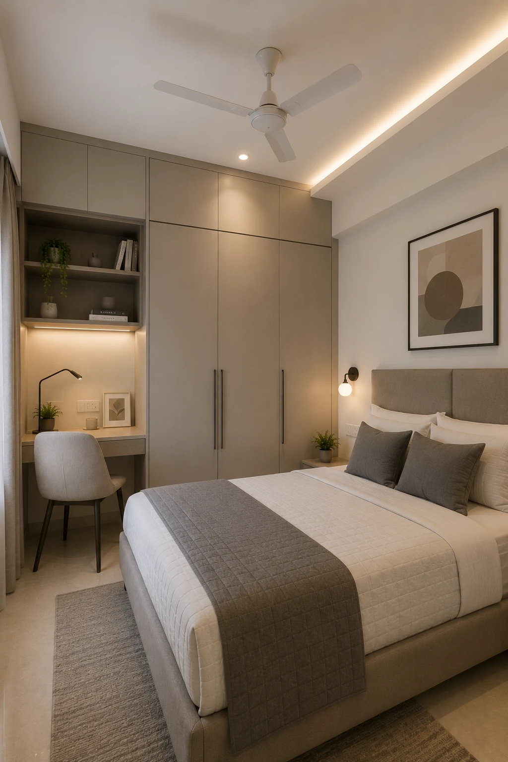 Interior design in Thoraipakkam by HomeOne Interiors