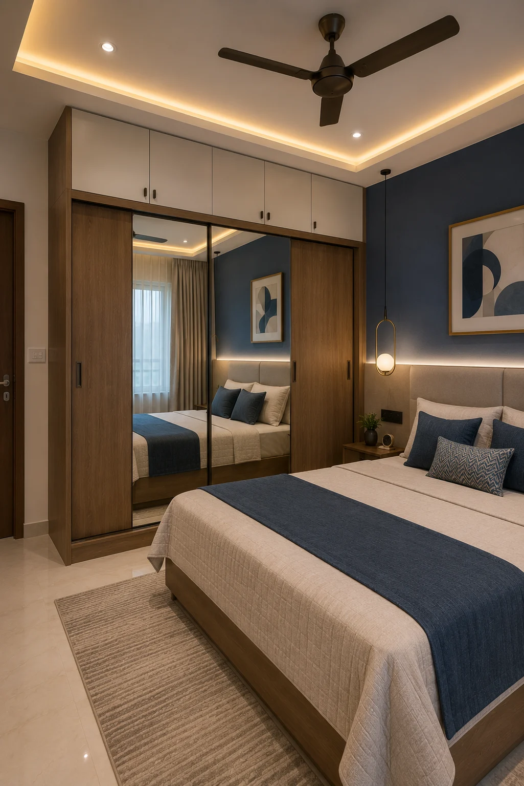 Interior design in Vadapalani, west Chennai by HomeOne Interiors