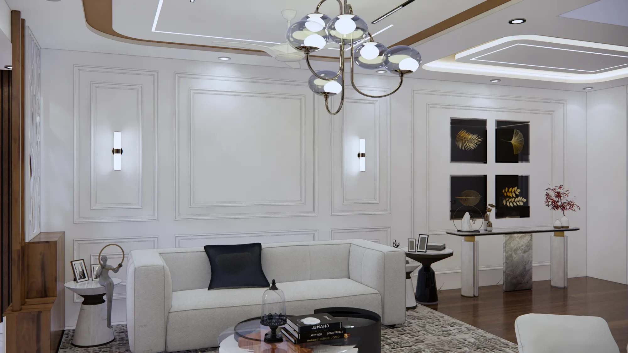 Complete 3BHK home transformation by HomeOne Interiors Chennai