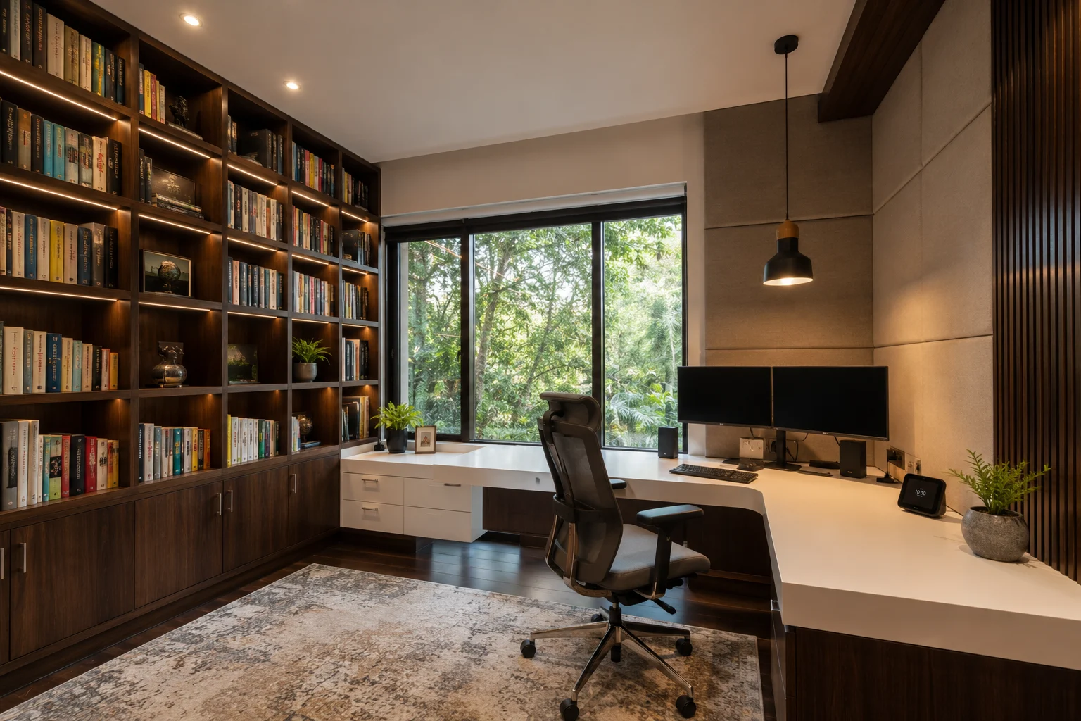 Study room design Chennai home office