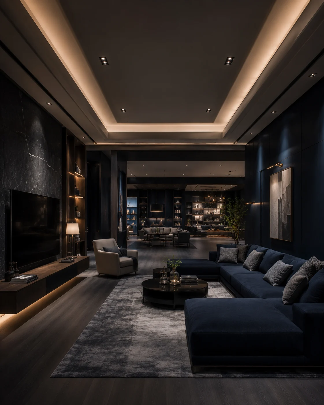 HomeOne Adyar flagship 5-floor showroom interior with completed room sets